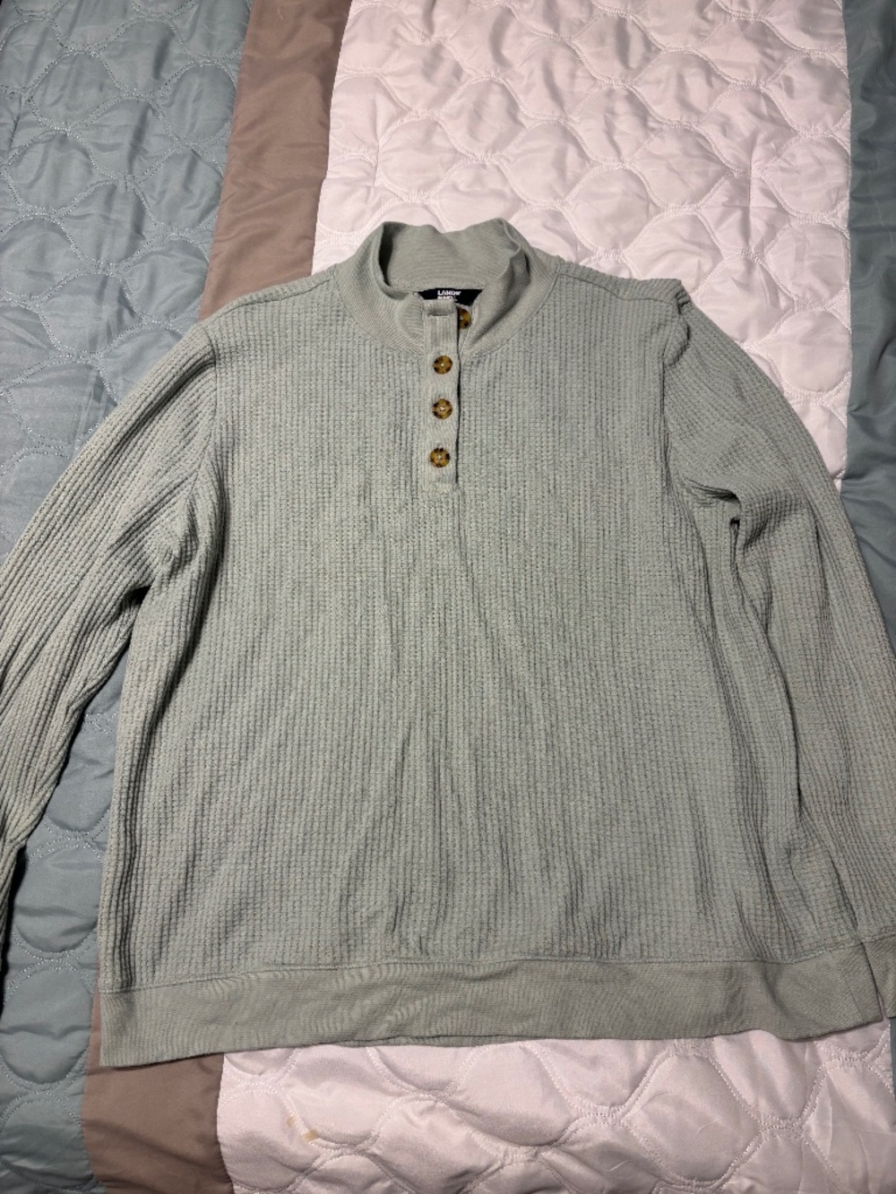 Waffle Knit Top